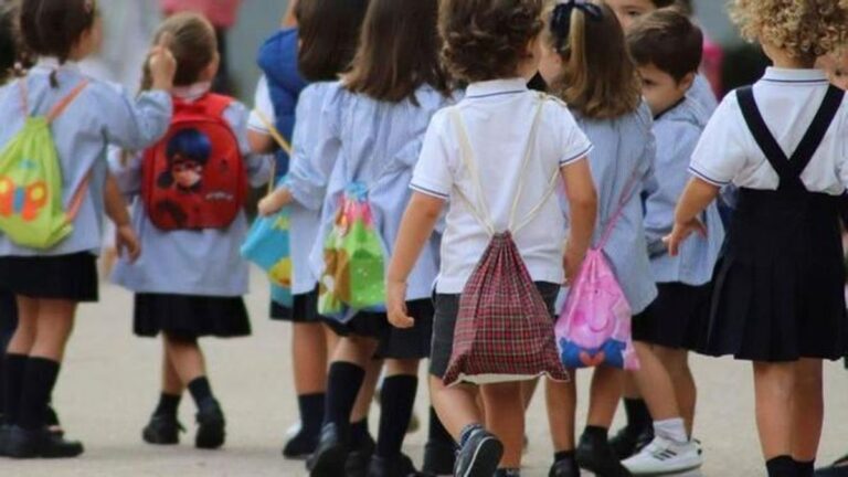 niños volviendo al cole