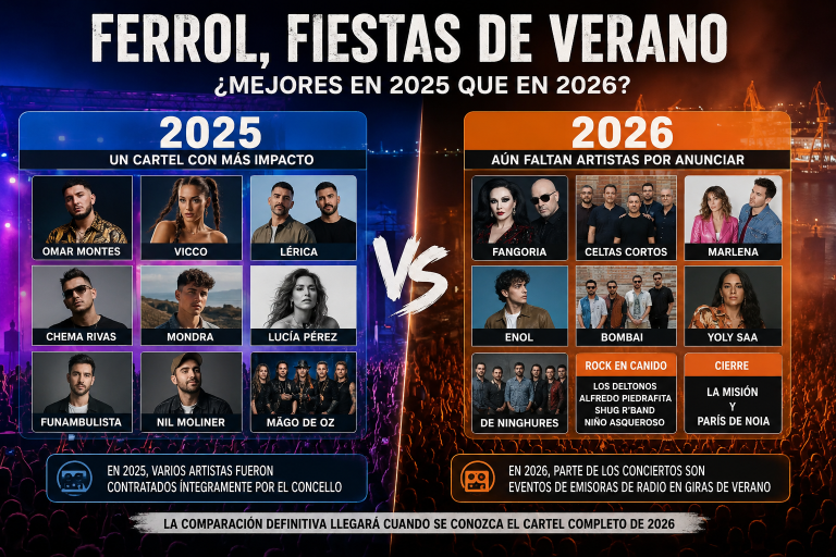 Las Fiestas Ferrol 2026