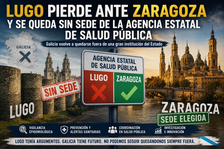 Lugo se queda sin la Agencia Estatal de Salud Pública